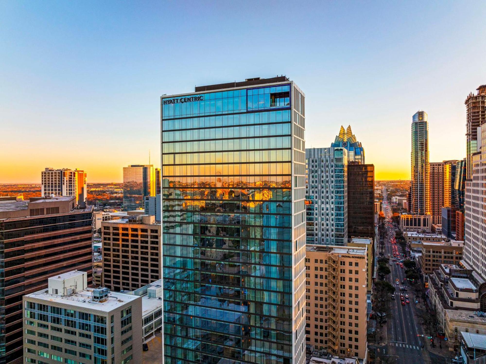 Hyatt Centric Congress Avenue Austin Hotell Exteriör bild